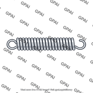 Extension coil spring