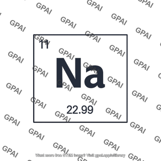 Sodium element cell