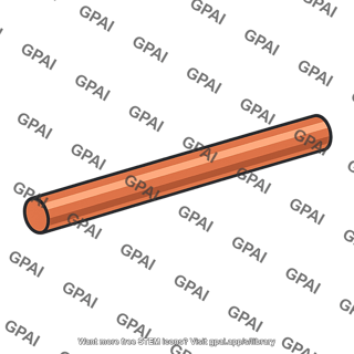 Copper rod