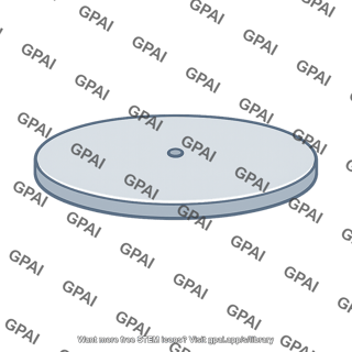 Circular disk oblique
