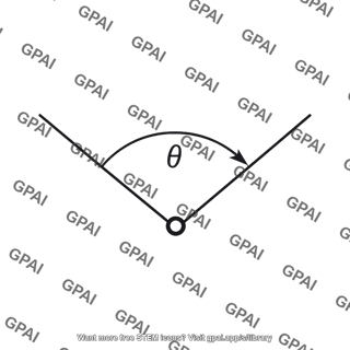 Angular displacement arc