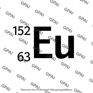 Europium 152 nuclide