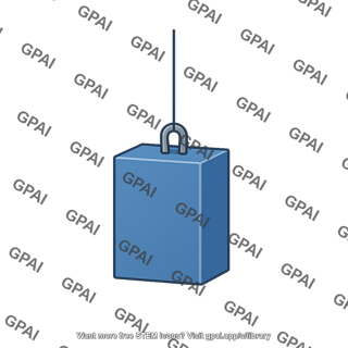 Hanging mass block