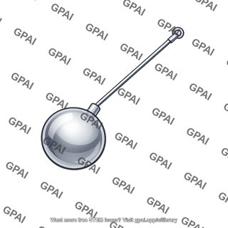Sphere 2 swings upward