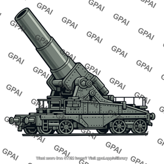 Wwi long range artillery big bertha