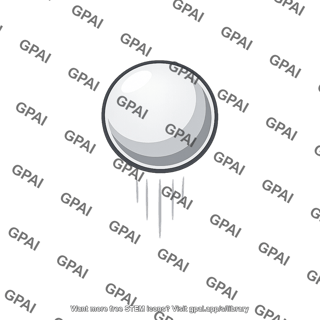 Spherical ball falling