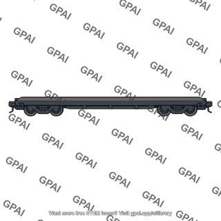 Railroad flatcar