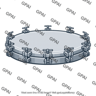 Clamped lid