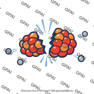 Nucleus fissioning