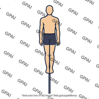 Human figure standing