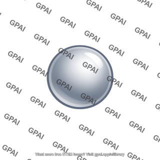 Silver atom sphere