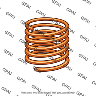 Helical coil of wire