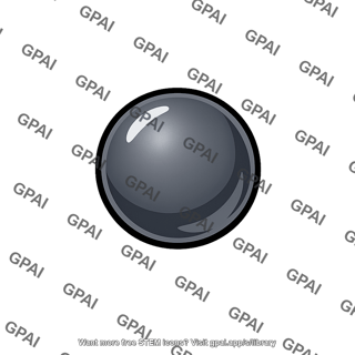 Lead shot pellet