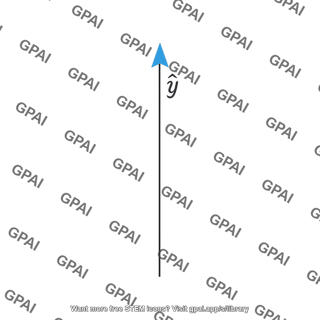 Y axis unit vector