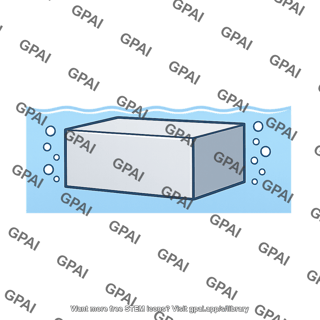 Submerged block