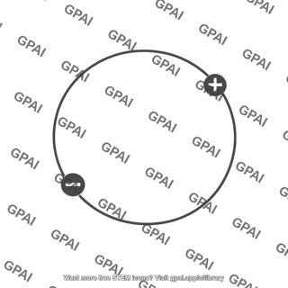 Electric dipole circle