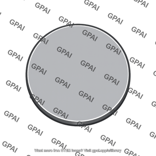 Uniform metal plate