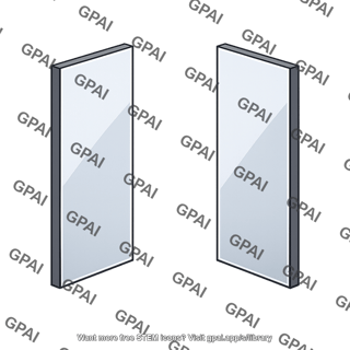 Parallel plane mirrors