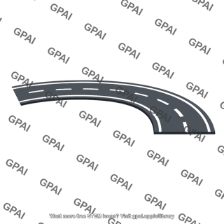 Curved road