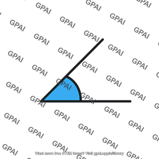 Angle sixty degrees