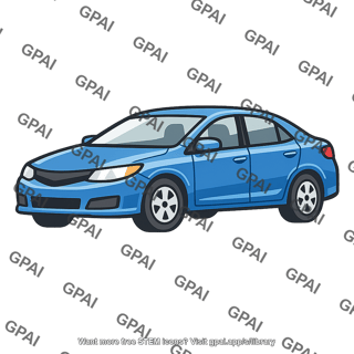 Car three quarter view