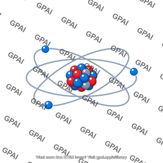 Stylized atom