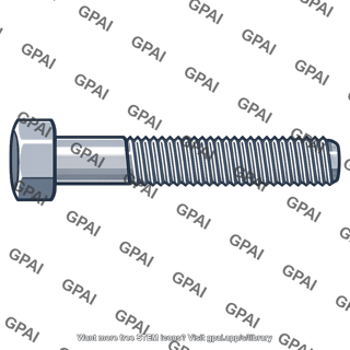 Hex head bolt