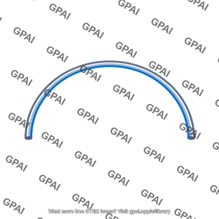 Semicircular rod