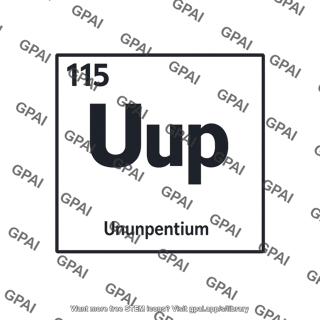 Ununpentium element cell