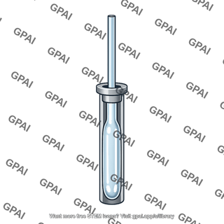 Gas thermometer bulb inserted