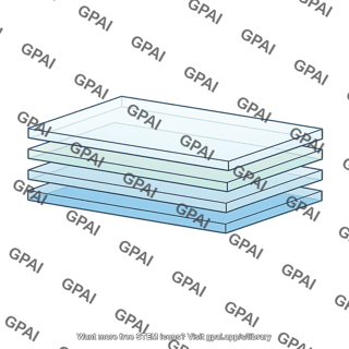 Parallel material layers