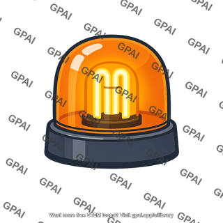 Flashing lamp