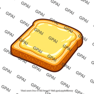 Buttered toast