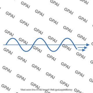 Traveling sound wave sinusoidal