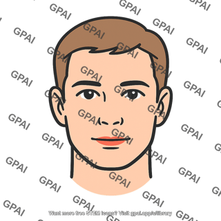 Man's face