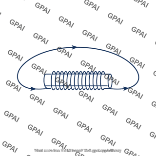 Magnetic field line solenoid exterior