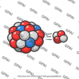 Atomic nucleus emission