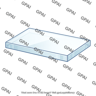 Glass slab