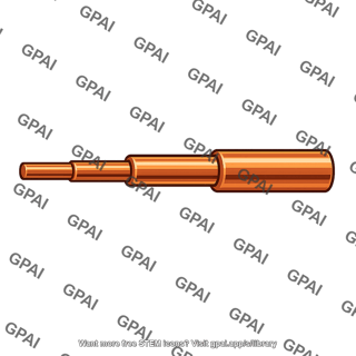 Copper wire segmented