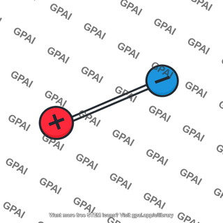 Electric dipole angled