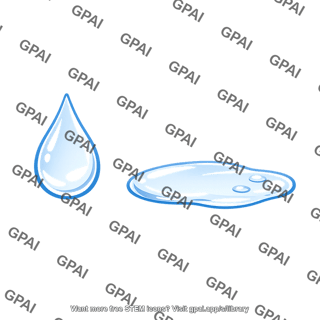 Liquid droplet and puddle