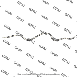 Wavy rope