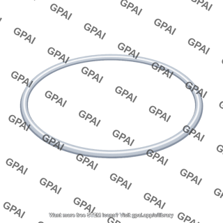 Plastic rod bent into circle