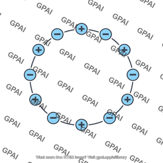 Clock face charge array