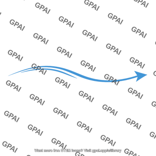 Streamline with direction arrow