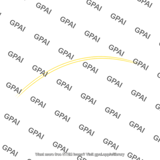 Curved light ray