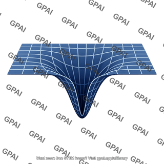 Spacetime curvature grid strong
