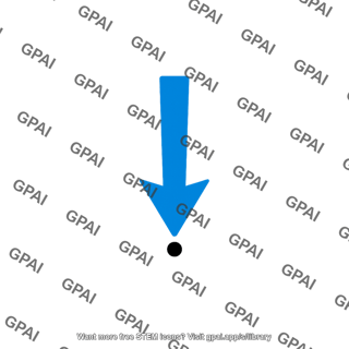 Centripetal force arrow
