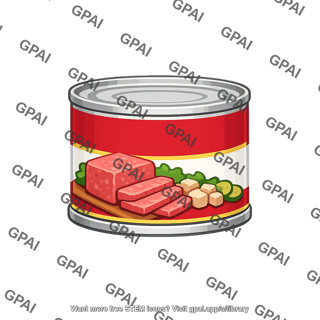 Tin of corned beef
