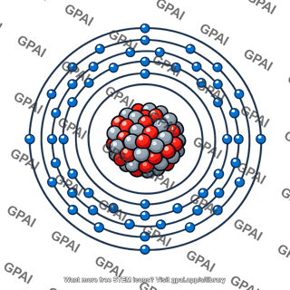 Meitnerium atom